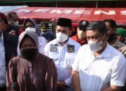 Wabup Deli Serdang Bersama Mensos RI Tinjau Langsung Lokasi Longsor Di Sibolangit