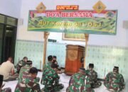Kodim 0808/Blitar Gelar Doa Bersama, Dalam Rangka HUT Korem Ke 58 Tahun 2021