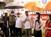 Bobby dan Kahiyang Ayu Tinjau Pelaksanaan Pameran Pekan Kuliner Kondang UMKM Kota Medan