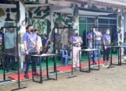 Bobby Nasution Ikuti Coffee Morning dan Lomba Menembak di Yonmarhanlan I Belawan