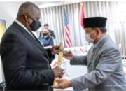 Menhan Prabowo dan Menhan AS Lloyd Austin Bicarakan Kerja Sama Pertahanan