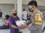 Operasi Zebra Lodaya 2021, Satlantas Polres Majalengka Kembali Salurkan Bansos