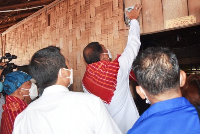 Akhirnya, Desa Rumah Keben dan Uruk Gedang Deli Serdang Dialiri Listrik