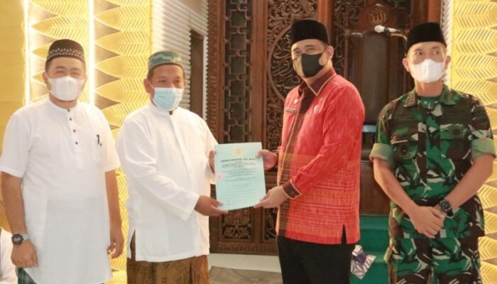Bobby Nasution Melalui Program Masjid Mandiri Berupaya Sejahterakan Umat