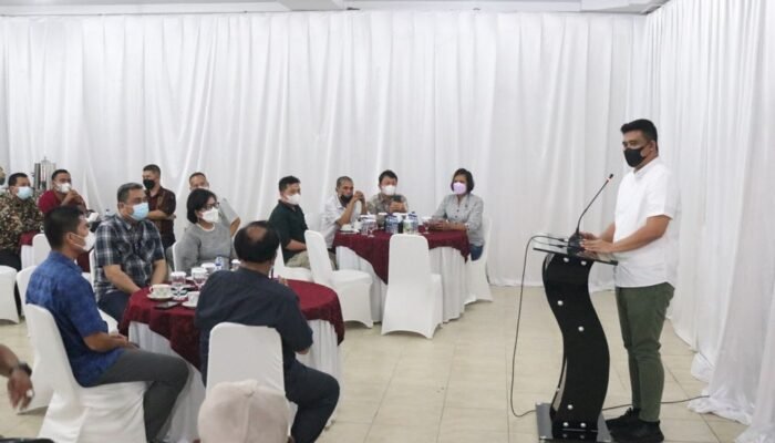 Bobby Nasution Silaturahmi dengan Serikat Buruh dan Pekerja