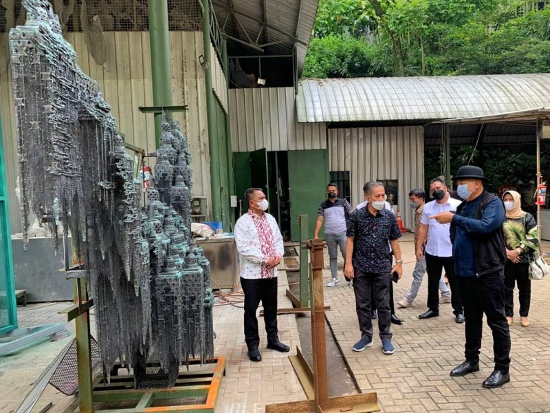 Bupati Kunjungi Galeri I Nyoman Nuarta, Jalin Kerja Sama Majukan Pariwisata Sergai