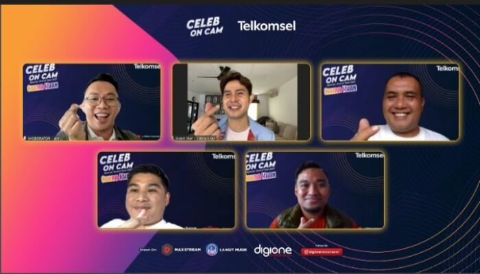 Telkomsel Gelar Celeb On Cam Tahun 2021 Bersama Cakra Khan, Untuk Para Jurnalis dan Pelanggan Sumatera