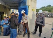 Ciptakan Rasa Aman pada Obvitnas, Ditpamobvit Polda Banten Rutin Gelar Pemeriksaan di PT Merak Energi Indonesia