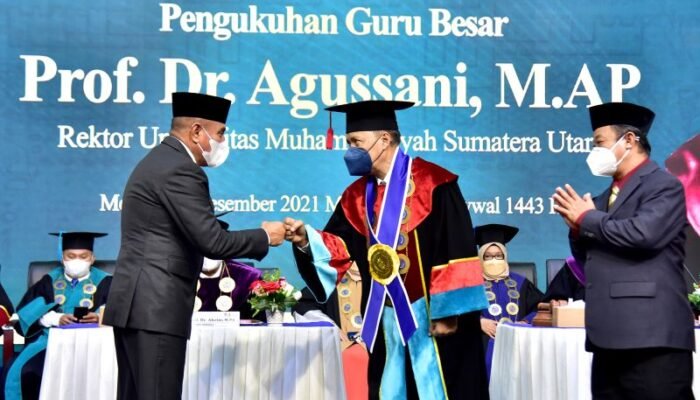 Edy Rahmayadi Hadiri Pengukuhan Guru Besar Prof Agussani