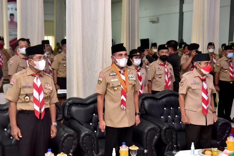 Gubernur Minta Kwarda Pramuka Sumut Terus Digalakkan