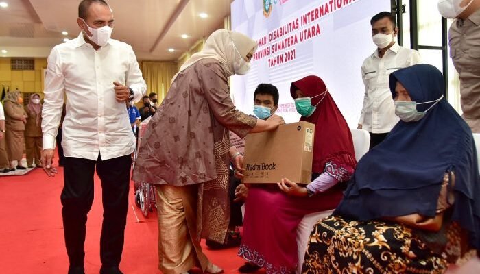 Kagum dan Bangga, Gubernur Edy: Dengan Keterbatasan Tetap Mampu Berprestasi