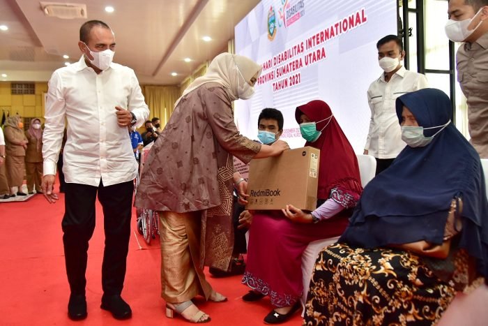 Kagum dan Bangga, Gubernur Edy: Dengan Keterbatasan Tetap Mampu Berprestasi