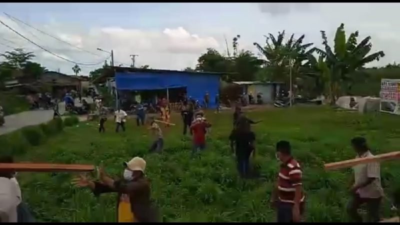 Kisruh Lahan, Warga Serang Pekerja Bangunan di Medan Deli