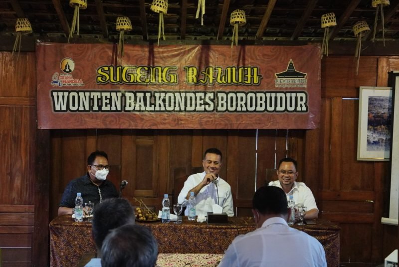Musa Rajekshah Kunjungi Balkondes Kawasan Borobudur