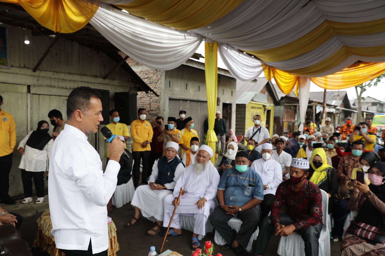 Musa Rajekshah Tinjau Perbaikan Jalan DI Panjaitan di Tanjungbalai