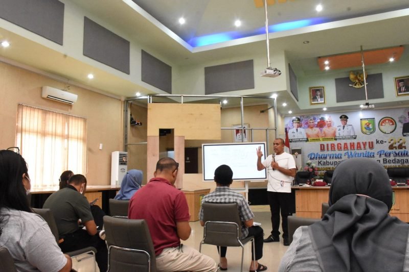 Pemkab Sergai Gelar Rakor Data Vaksinasi Pastikan Target Herd Immunity Tercapai