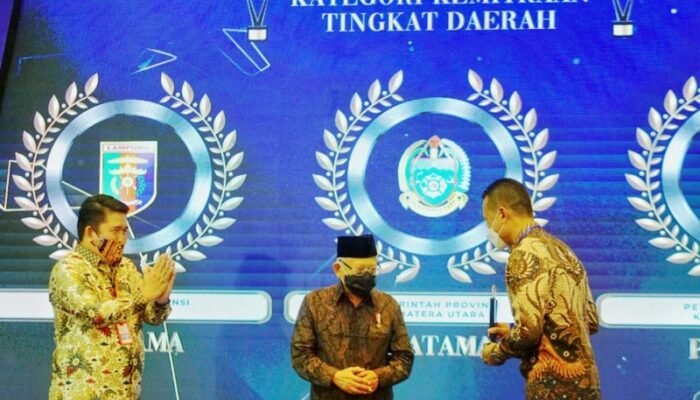 Pemprov Sumut Raih Penghargaan di Ajang KPPU Award 2021