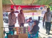 Polres Pelabuhan Belawan Door to Door Ajak Warga Desa Manunggal Ikuti Vaksinasi