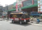 Sat Binmas Polres Majalengka Gunakan Mobil Public Address Imbau Prokes dan Ajak Vaksinasi