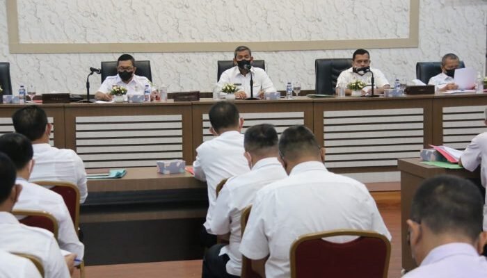 Sekda Kota Medan Pimpin Rapat Persiapan Pelaksanaan Program/Kegiatan Terencana TA 2022