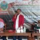 Soetarto saat mensosialisasikan Peraturan daerah. Minggu, 19/12/2021). (kedannews.com/Mery Ismail, S.Sos)