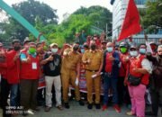 Temui Pengunjuk Rasa, Bobby Nasution Setuju Peremajaan Betor