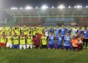 Tumbangkan Deli Serdang 4-1, Tim Sepak Bola Pemko Medan Juara Pertandingan Persahabatan