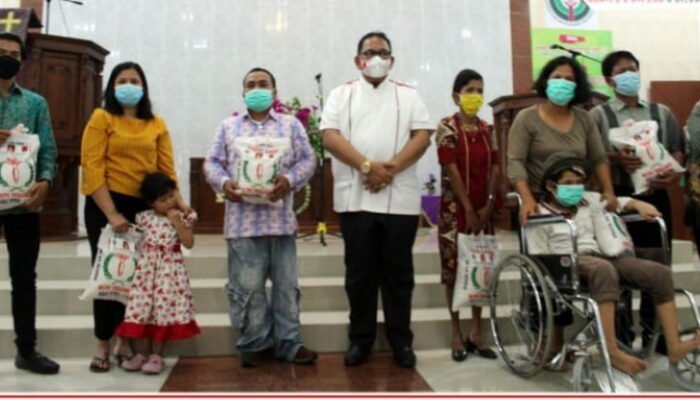 Rayakan Natal Bersama Kaum Difabel di GKPS, Baskami: Spirit Ini Harus Dijaga Terus