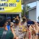 Kapolres Batu Bara, AKBP Ikhwan Lubis saat konfrensi pers dengan wartawan di Pos Pam Simpang Kuala Tanjung, Juma't (24/12/2021)(Dok/Humas)