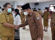 Wabup Nisel Menegaskan Kepada Penjabat Yang Dilantik Jaga Kepecayaan Dan Laksanakan Tugas Dengan Baik
