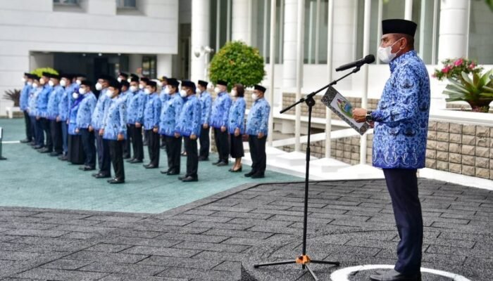 Apel Hari Kesadaran Nasional, Gubernur Sampaikan Target Pemprov Sumut Tahun 2022