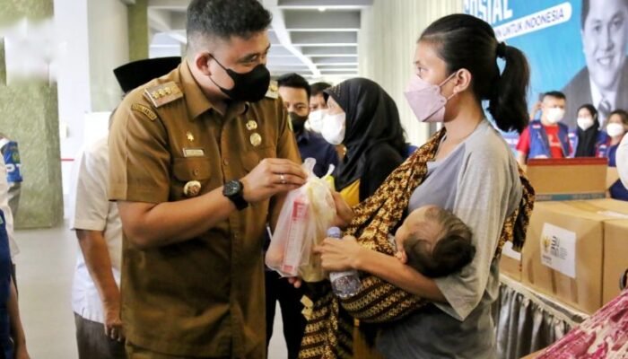 Bobby Nasution Apresiasi Yayasan BUMN Bantu Makanan Tambahan Bagi Anak