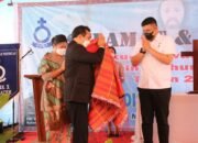 Bobby Nasution Hadiri Syukuran Tahun Baru 2022 HKBP Distrik X Medan Aceh