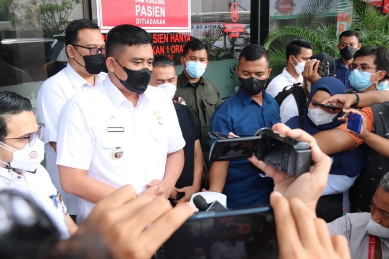 Bobby Nasution Perintahkan Dinkes Tracing Kerabat Pasien Omicron