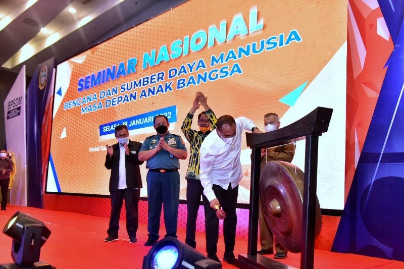 Buka Seminar Nasional Kebencanaan, Edy Rahmayadi Bencana Urusan Bersama