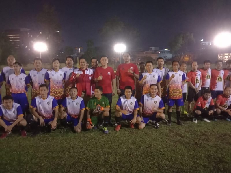 Dalam Rangka HUT PDIP dan TMP, Hasyim Buka Turnamen Sepakbola Trofeo