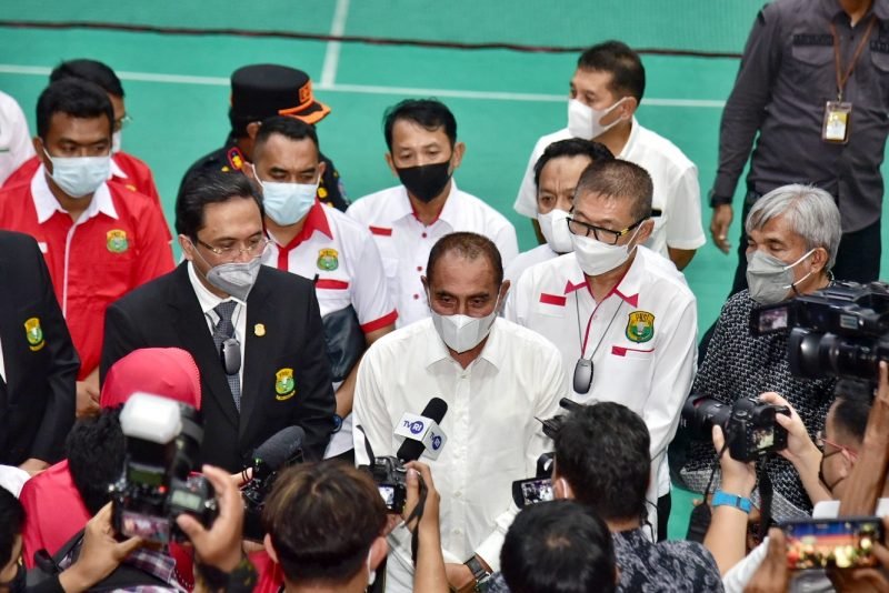 Dukung Pelatwil Barat PBSI, Edy Rahmayadi Harapkan Lahir Talenta Bulutangkis dari Sumut