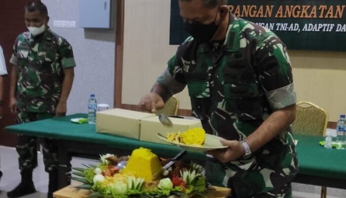 HUT ke-71 Penerangan TNI AD Dirayakan dengan Sederhana