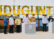 Jokowi Resmikan Bendungan Randugunting di Blora