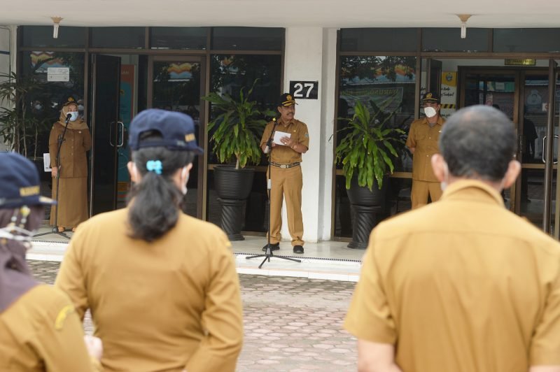 Pemprov Sumut Gelar Apel di 2022, Aparatur Diingatkan Jaga Potensi dan Kompetensi