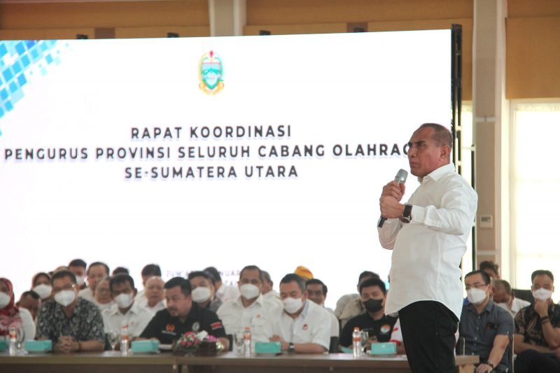 Persiapan PON 2024, Edy Rahmayadi Dorong Seluruh Pengprov Cabor Cari Talenta Terbaik