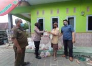 Polsek Cigasong Laksanakan Monitoring dan Pengamanan Penyaluran BPNT Serta Himbauan Prokes