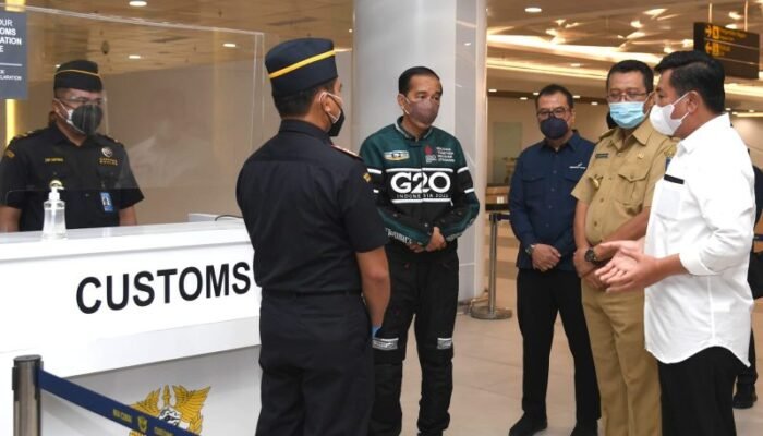 Sambut MotoGP 2022, Presiden Tinjau Kesiapan Bandara Internasional Zainuddin Abdul Madjid