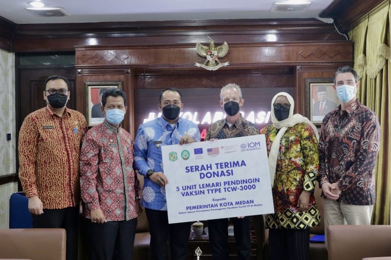 Terima Kunjungan IOM Indonesia, Aulia Rachman Pemko Medan Siap Berikan Pendampingan Pelatihan Kepada Pengungsi