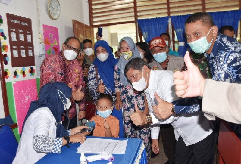Wabup Deli Serdang Imbau Orangtua tidak Melarang Anaknya Disuntik Vaksin