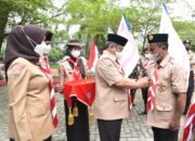 Wabup Deli Serdang Lantik Pengurus Mabiran-Kwarran Pramuka STM Hulu dan Bangun Purba