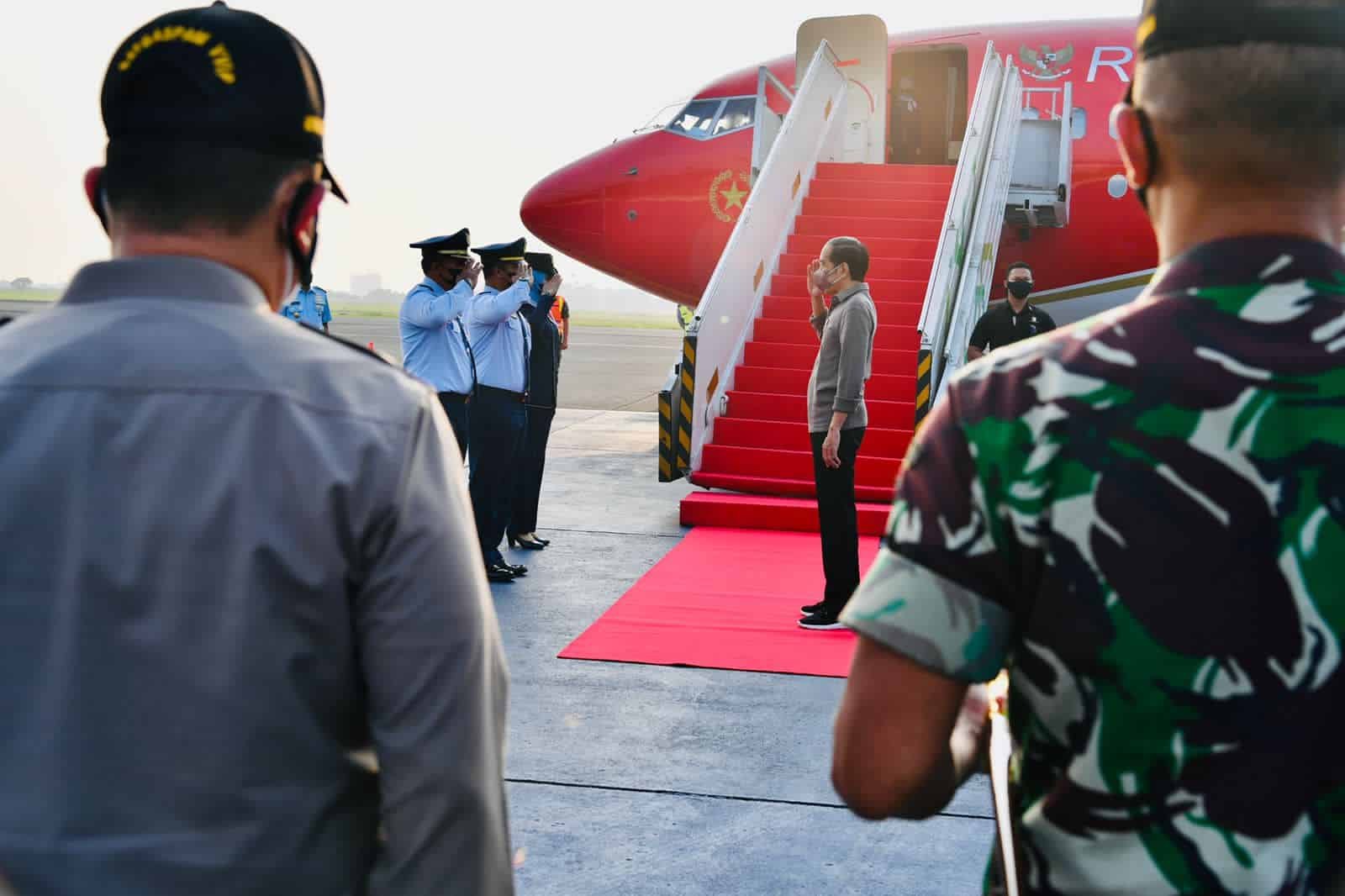 Presiden Jokowi Kunker ke Bali, Senin, (27/12/ 2021). (Dok/Humas).