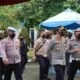 Kapolres Majalengka Cek PosPam di Pos Pelayanan Rest Area KM 166 Tol Cipali, Sabtu (25/12/2021). (Dok/Humas).