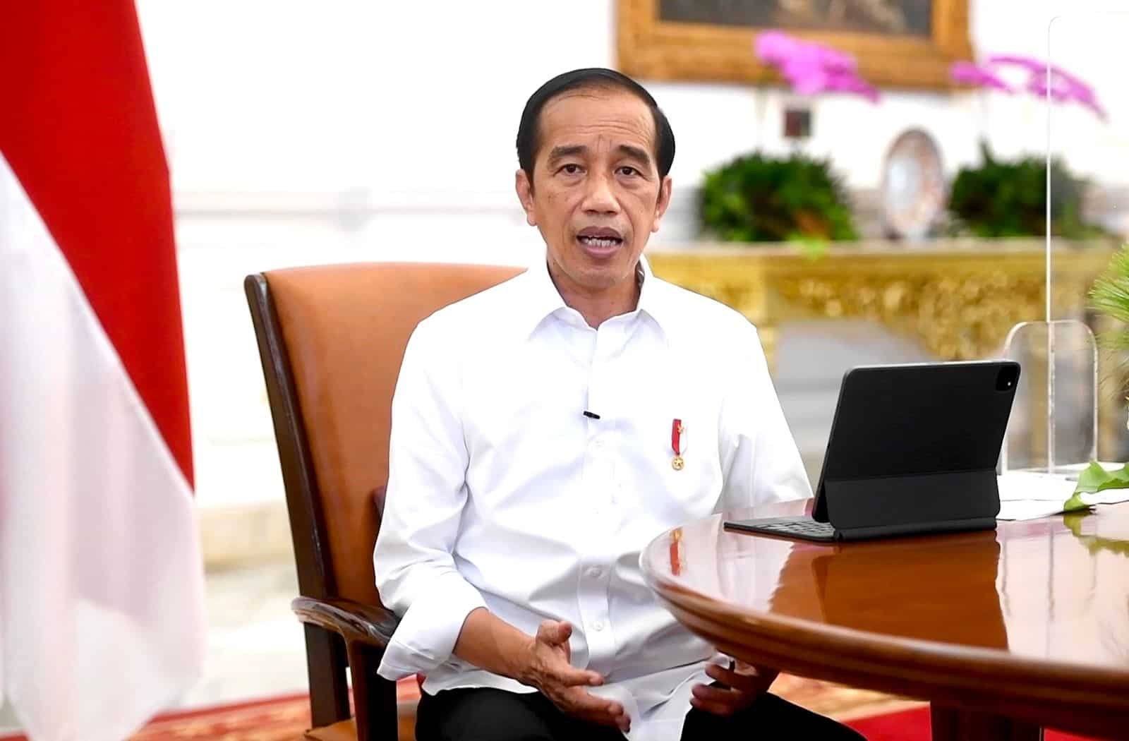 Presiden Joko Widodo, Senin (3/1/2022). (Dok/Humas).