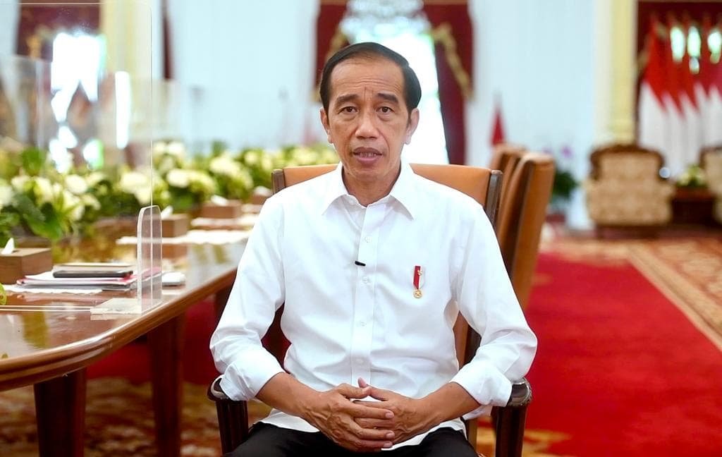 Presiden Joko Widodo, Senin (3/1/2022). (Dok/Humas).